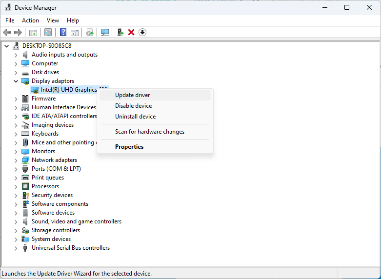 如何在 Windows 11 上更新显卡驱动程序?