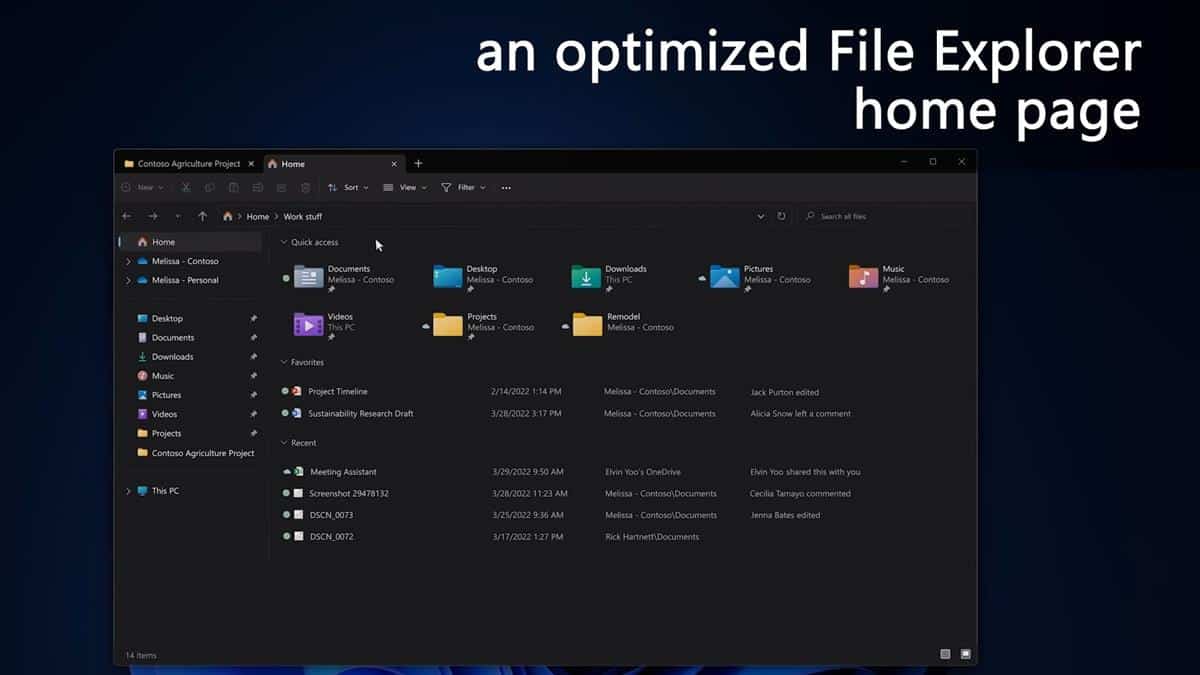 微软推出Windows 11新功能,文件资源管理器选项卡和开始菜单文件夹等让用户用得更加便利