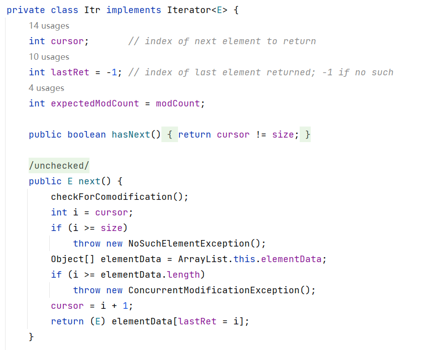 Java ArrayList遍历foreach与iterator时remove的区别是什么