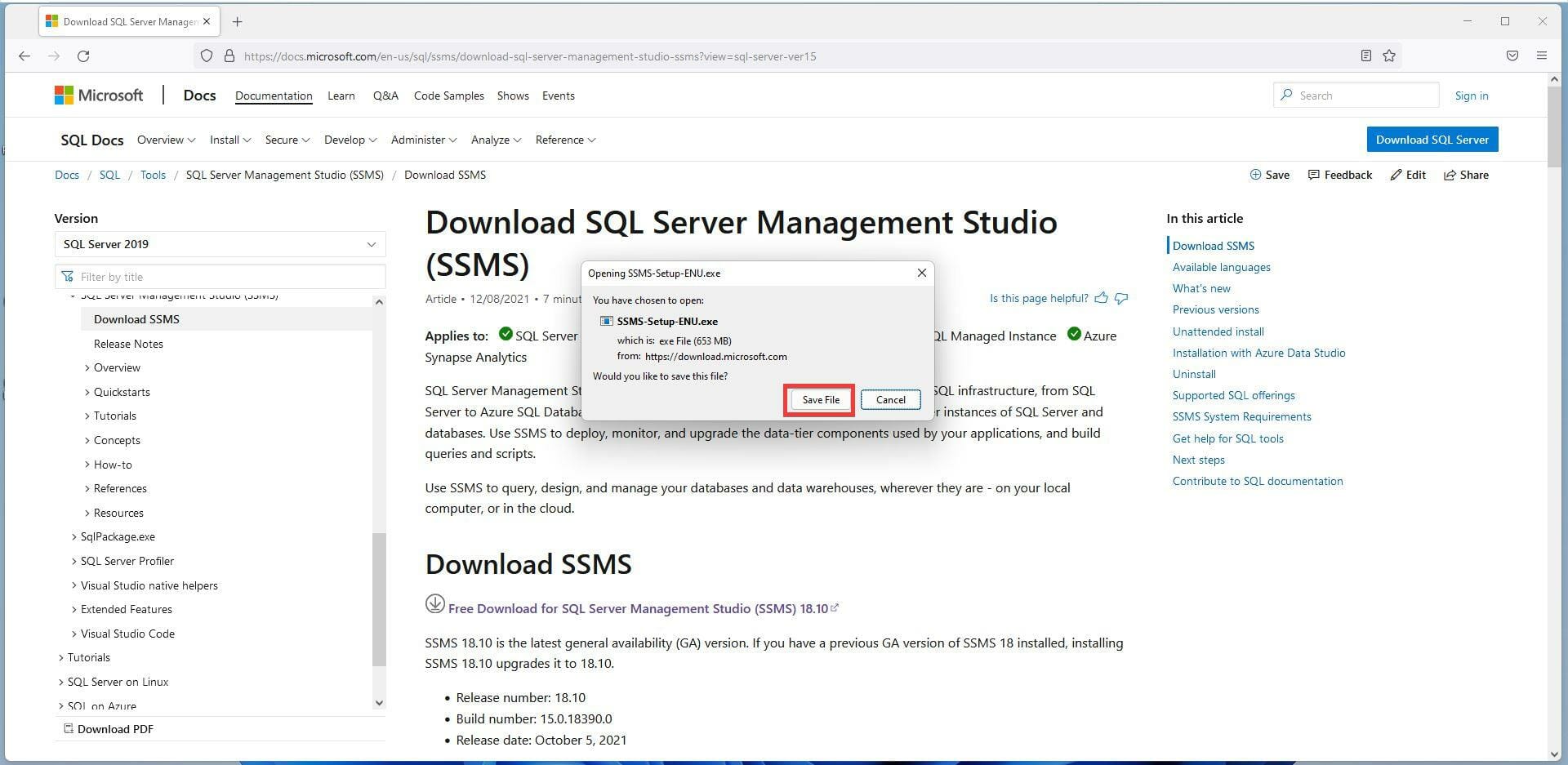 如何在 Windows 11 上安装和配置 SQL Server 2021 开发者版？