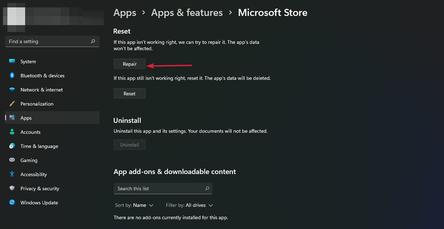 重新安装或修复 Microsoft Store的步骤和方法