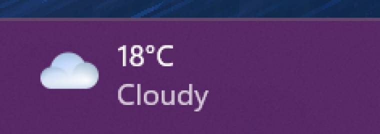 Windows 11 build 25158：微软确认天气读数无处不在