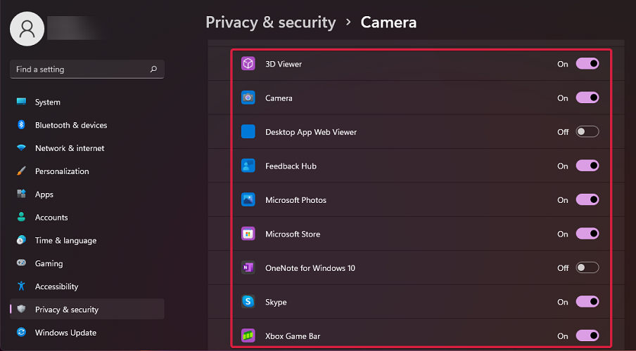 网络摄像头在 Windows 11 中不起作用？这是解决方法