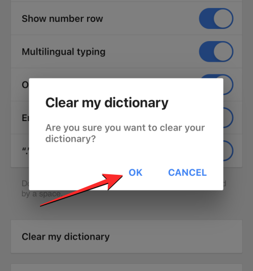 如何清除 iPhone 键盘的输入历史记录？