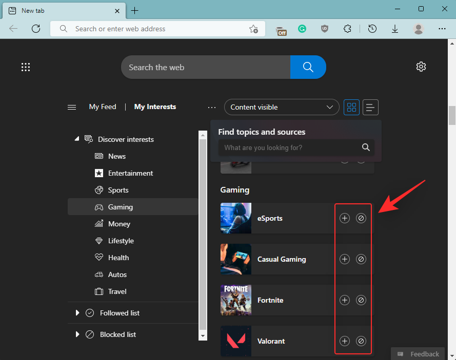 如何在Microsoft Edge中添加和自定义游戏来源?