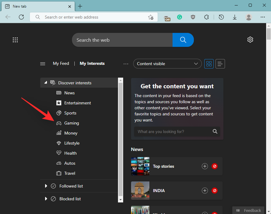如何在Microsoft Edge中添加和自定义游戏来源?