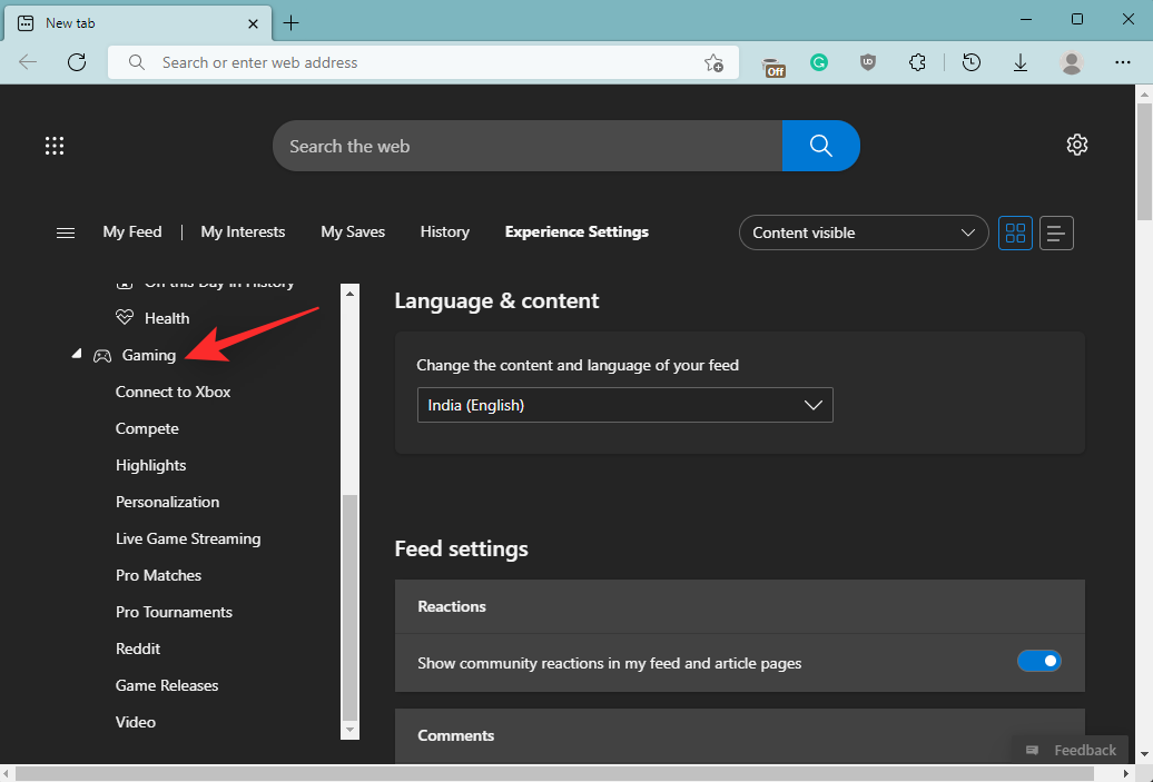 如何在Microsoft Edge中添加和自定义游戏来源?