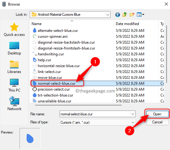 修复鼠标光标更改不会永久保留 windows 11 / 10