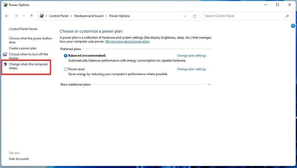 可用于修复 Windows 11 上的睡眠模式的 6 种方法