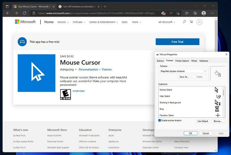 推荐的五个以上 Windows 11 最佳鼠标光标选项