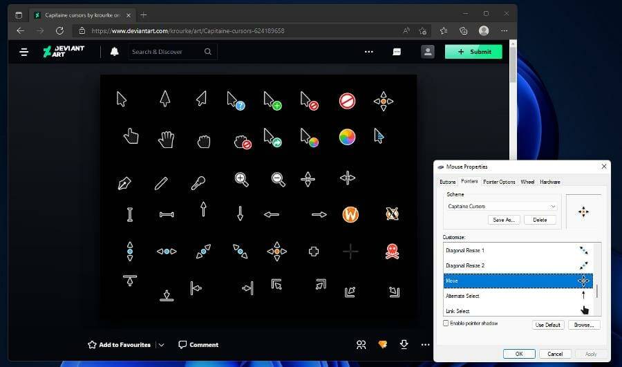 推荐的五个以上 Windows 11 最佳鼠标光标选项