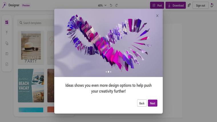 泄露的未知 Windows 11 应用程序“Designer”展示多张图片