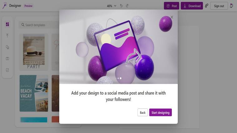泄露的未知 Windows 11 应用程序“Designer”展示多张图片