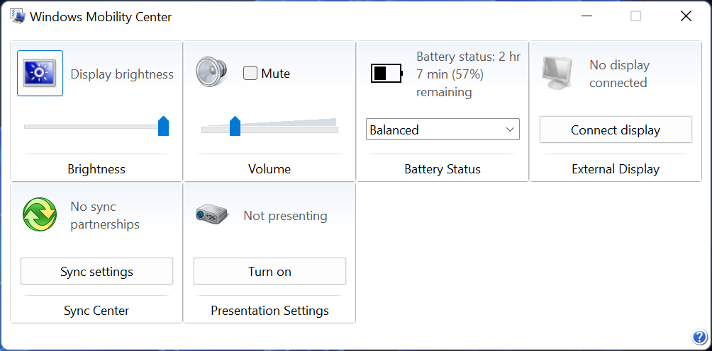 如何在 Windows 设备中找到 Windows 移动中心?