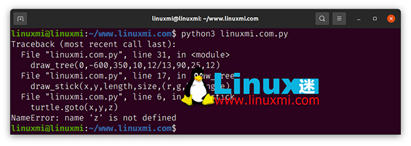 如何用一行代码让你的 Python bug 别具一格？