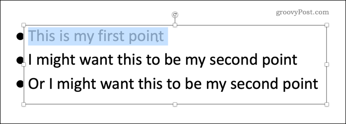 如何创建可单击以显示文本的 PowerPoint 幻灯片