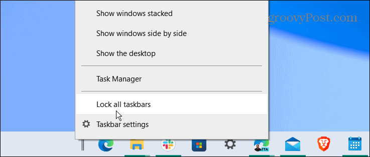 如何让 Windows 10 任务栏居中显示?