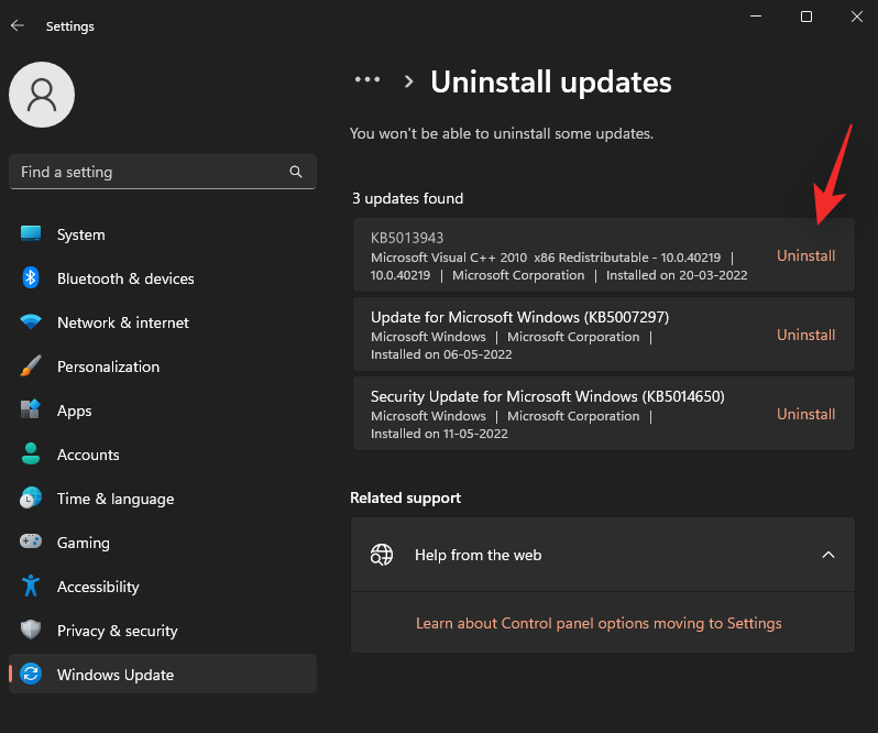 如何解决 Windows 11 KB5013943 更新引起的 0xc0000135 错误?