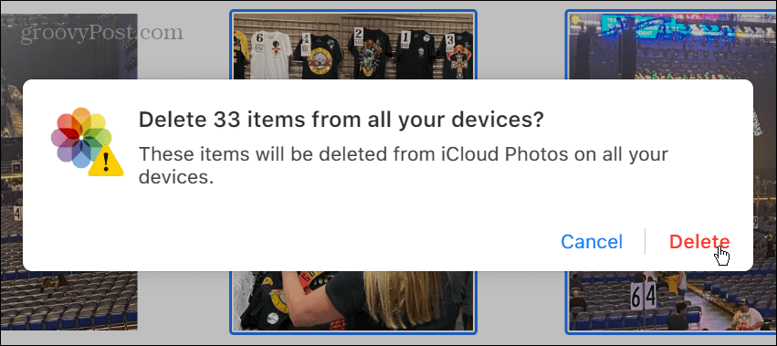如何从 iCloud 中删除照片