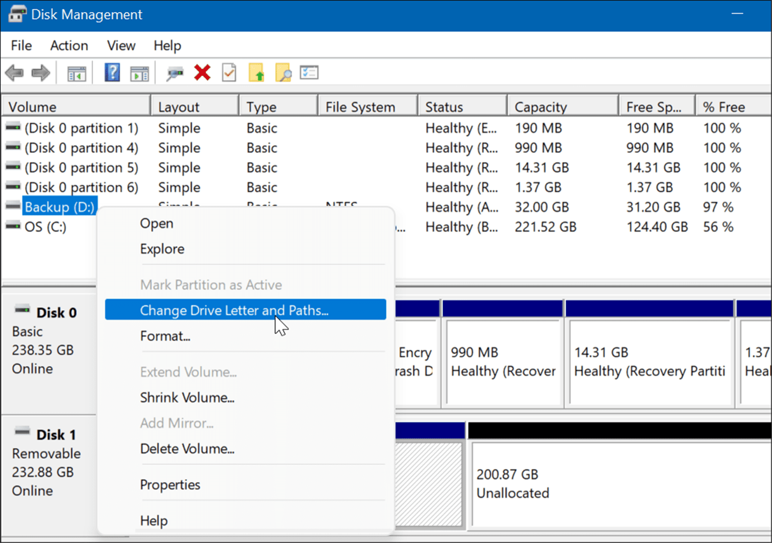 如何在 Windows 11 和 10 上更改驱动器号