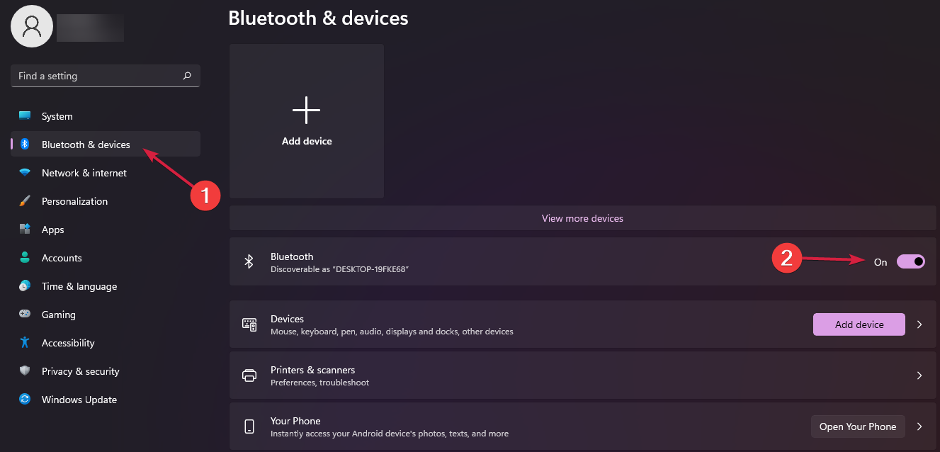 [故障排除教程] 蓝牙在 Windows 11 中无法正常工作