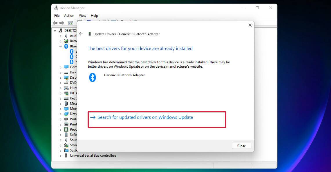 [故障排除教程] 蓝牙在 Windows 11 中无法正常工作