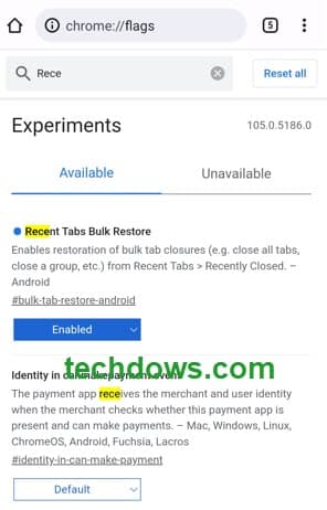 Android 上的 Chrome 现在可让您一次恢复所有关闭的标签页