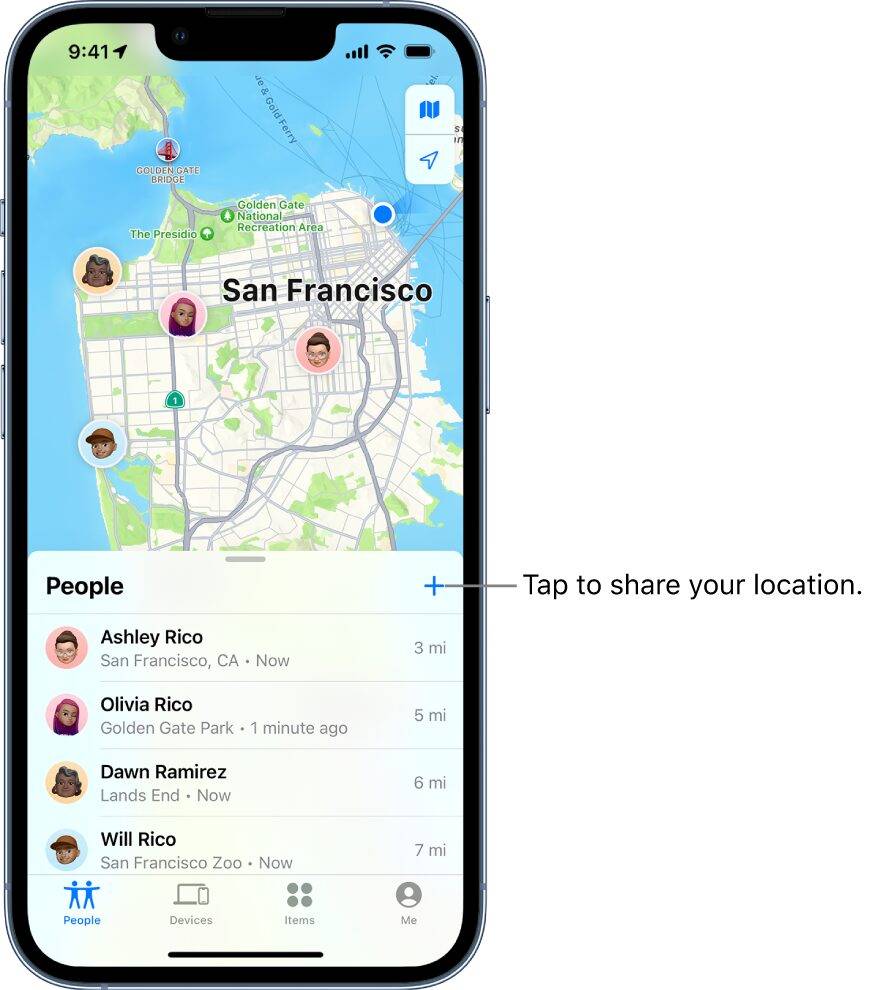 使用 iPhone 分享位置的 8 种方法