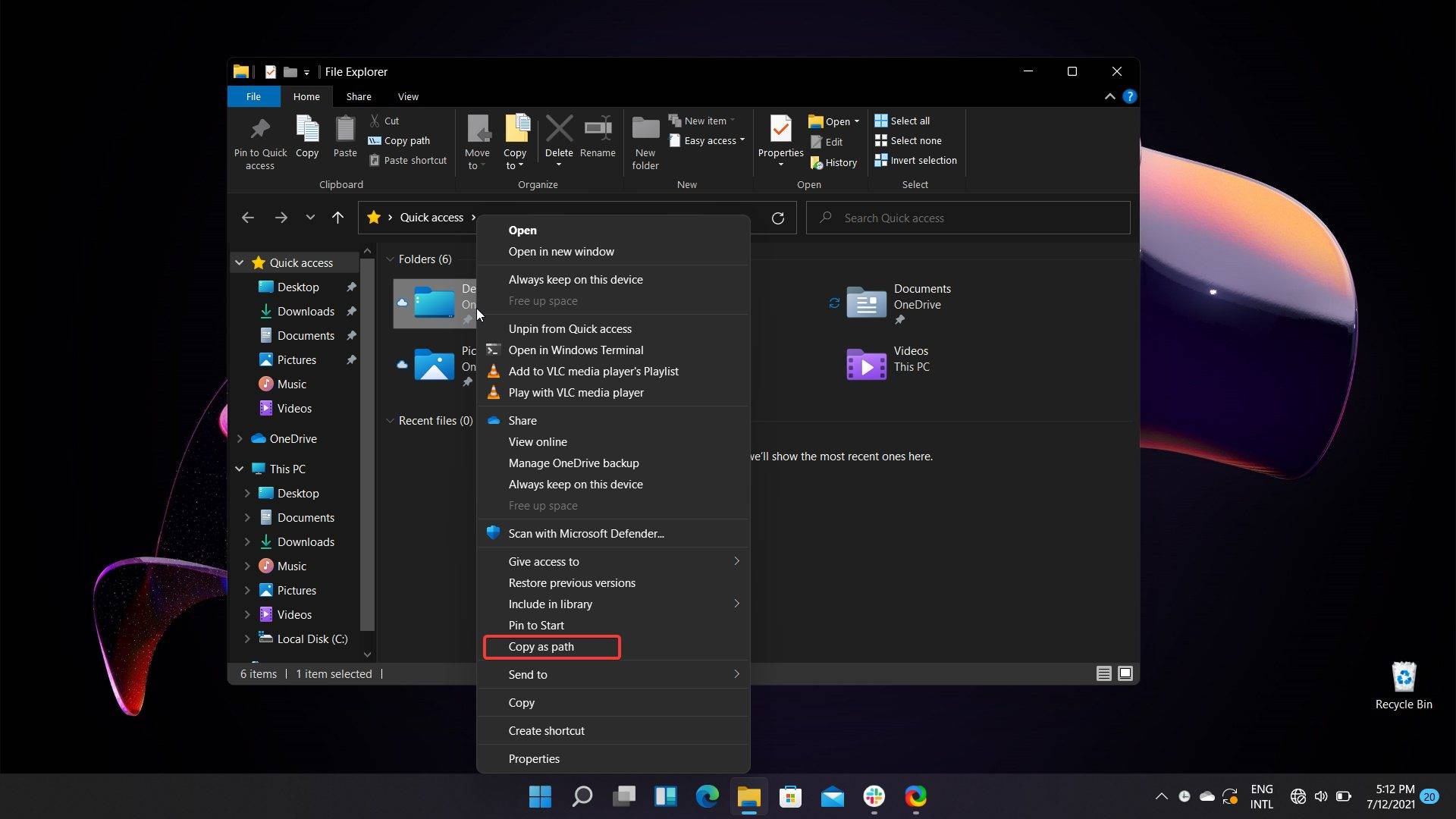 如何在 Windows 11 上轻松复制任何目录地址