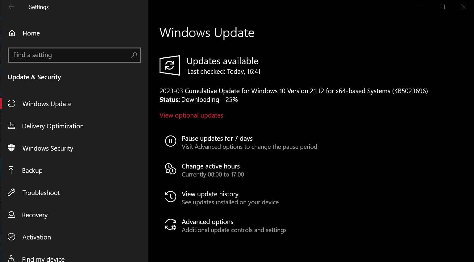 Windows 10 KB5023696 发布 – 这是新功能和下载方式