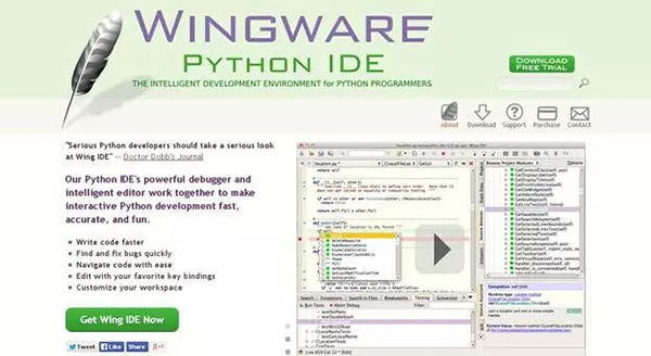 强烈推荐十个 Python IDE 和代码编辑器!