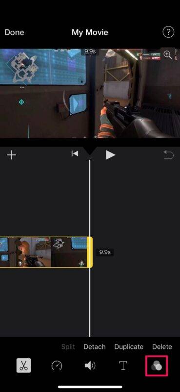 如何在 iPhone 上使用 iMovie 添加视频滤镜