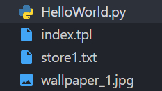 Python轻量级Web框架:Bottle库!