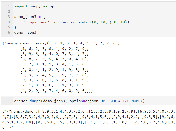 Python中值得学习的第三方JSON库