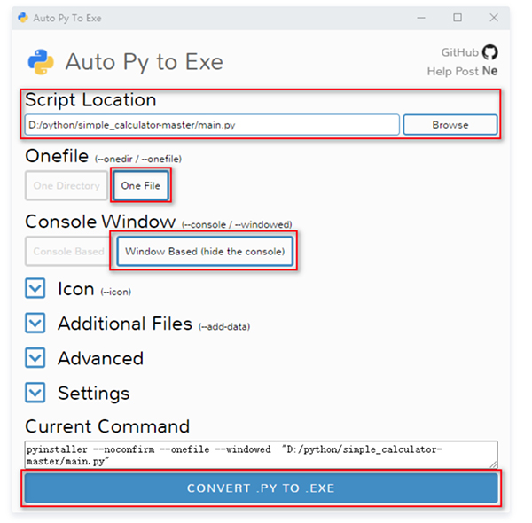 Python 脚本打包 exe，auto-py-to-exe 来帮你！