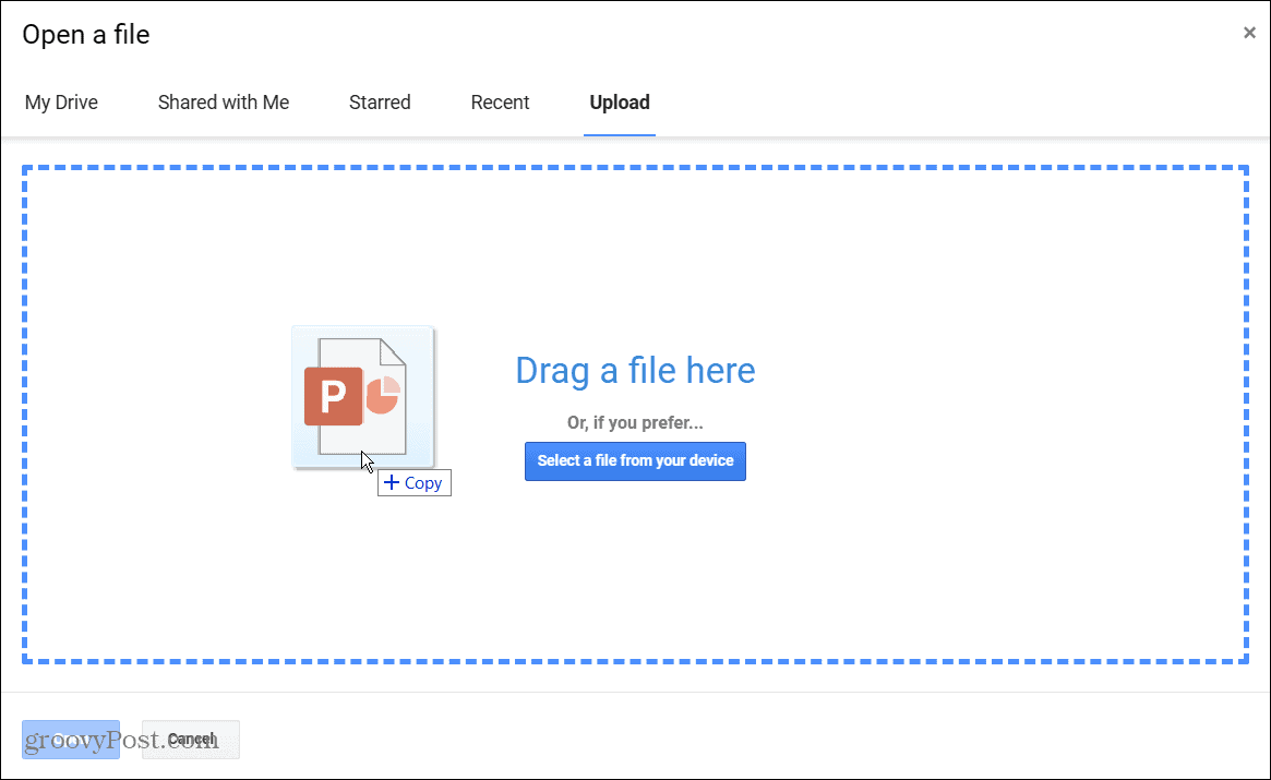 如何将 PowerPoint 转换为 Google 幻灯片
