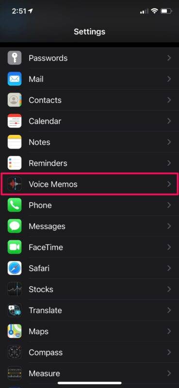 如何在 iPhone 上禁用基于位置的录音命名