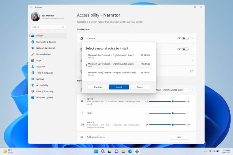 微软概述了 Windows 11 的新辅助功能