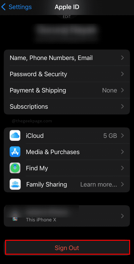 如何在iPhone上注销iCloud帐户