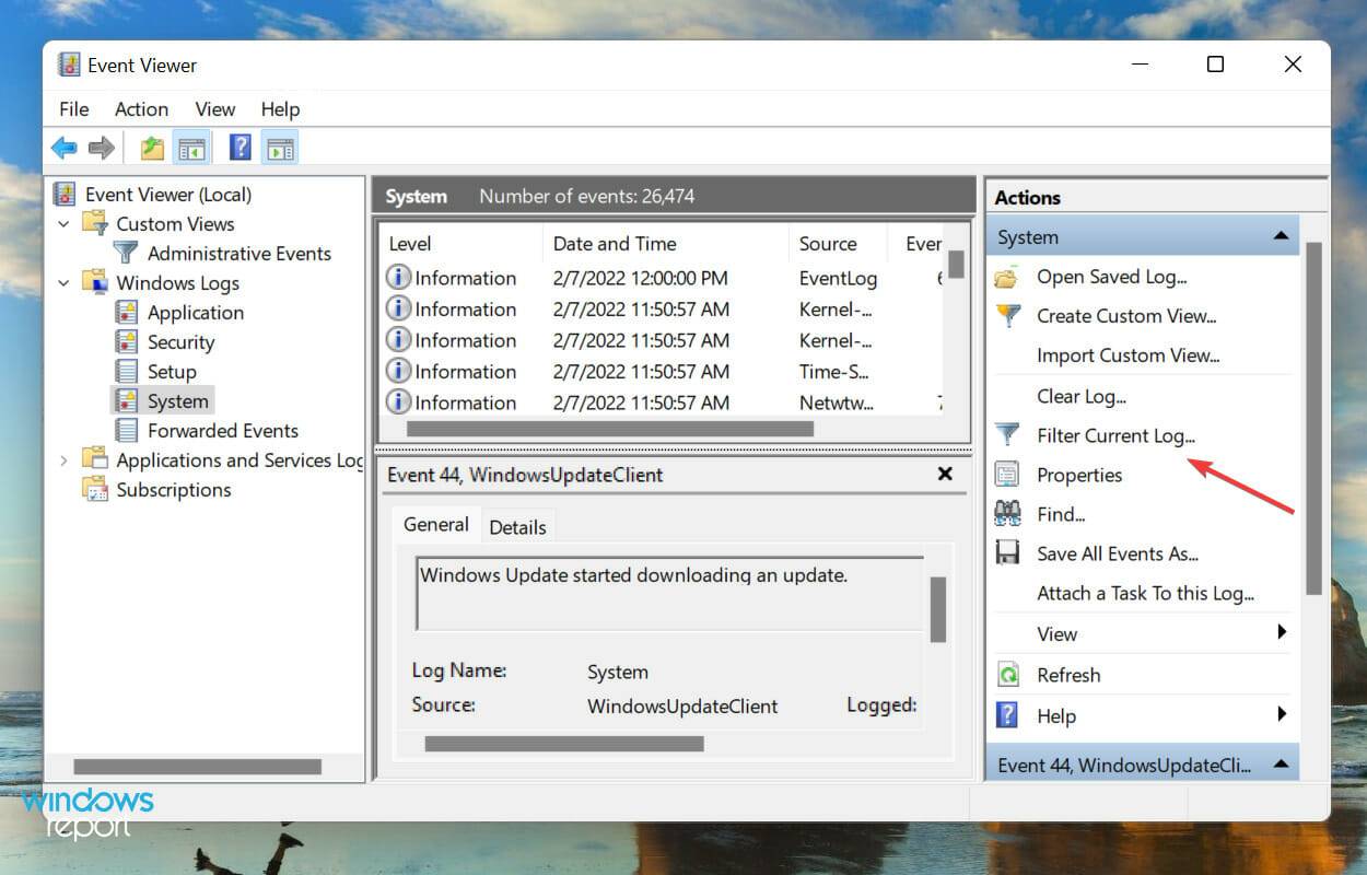 如何检查 Windows 11 错误日志