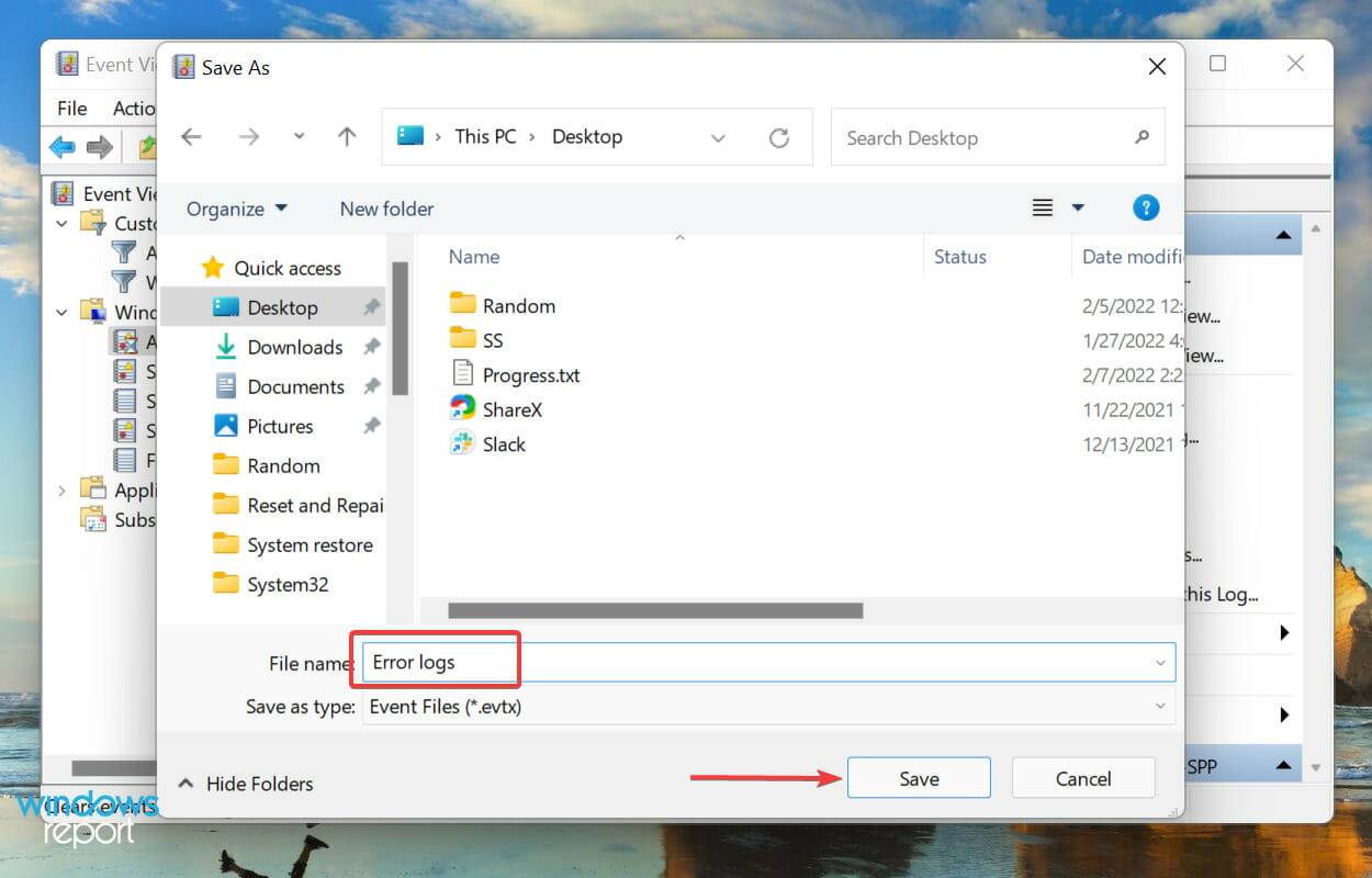 如何检查 Windows 11 错误日志