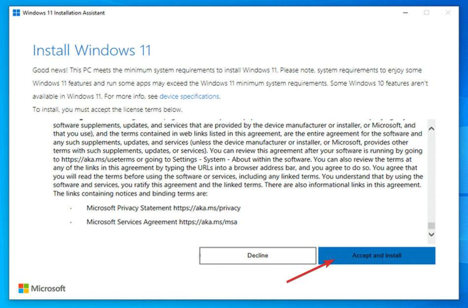 如何使用安装助手升级到 Windows 11