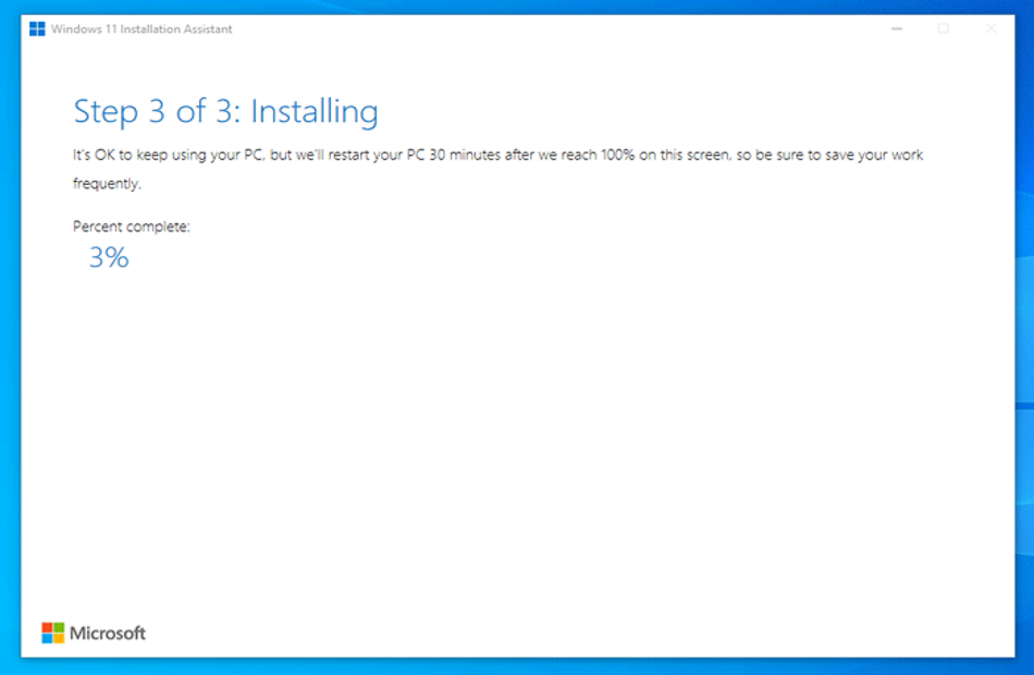 如何使用安装助手升级到 Windows 11