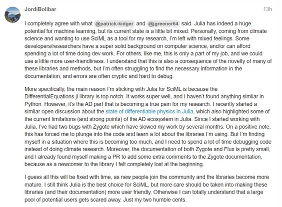 开发人员亲自上场:Julia语言搞机器学习和Python比,哪个好用?