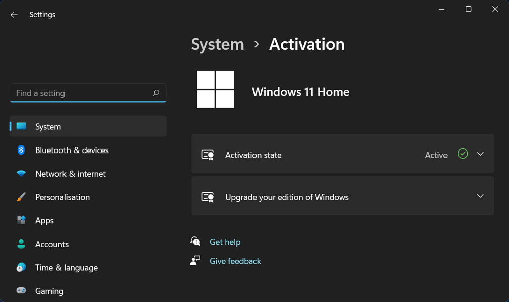 修复:Windows 11 激活错误 0xc004f213