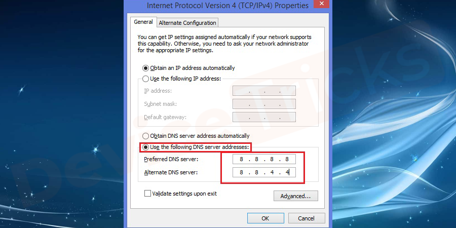 Google Chrome 中的“DNS Probe Finished No Internet”错误 - 如何修复?