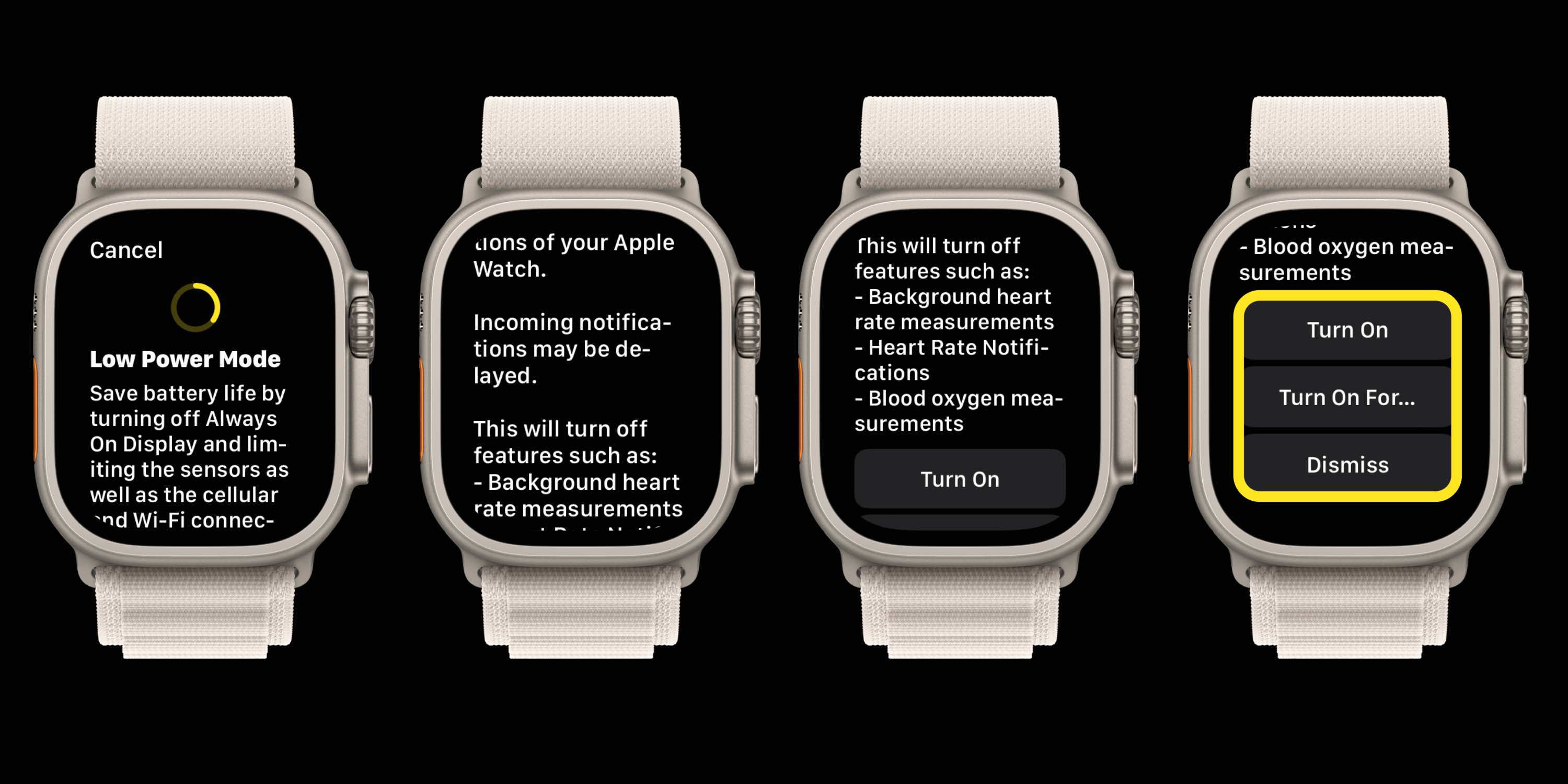 以下是使用 Apple Watch Ultra 获得 60 小时电池的方法