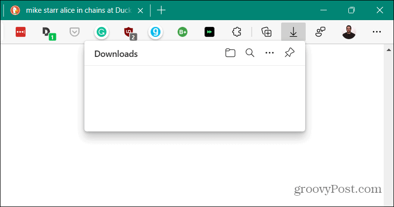 如何在 Microsoft Edge 中删除下载历史记录