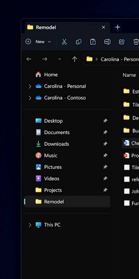Windows 11:微软取笑全屏小部件板,资源管理器的现代侧边栏