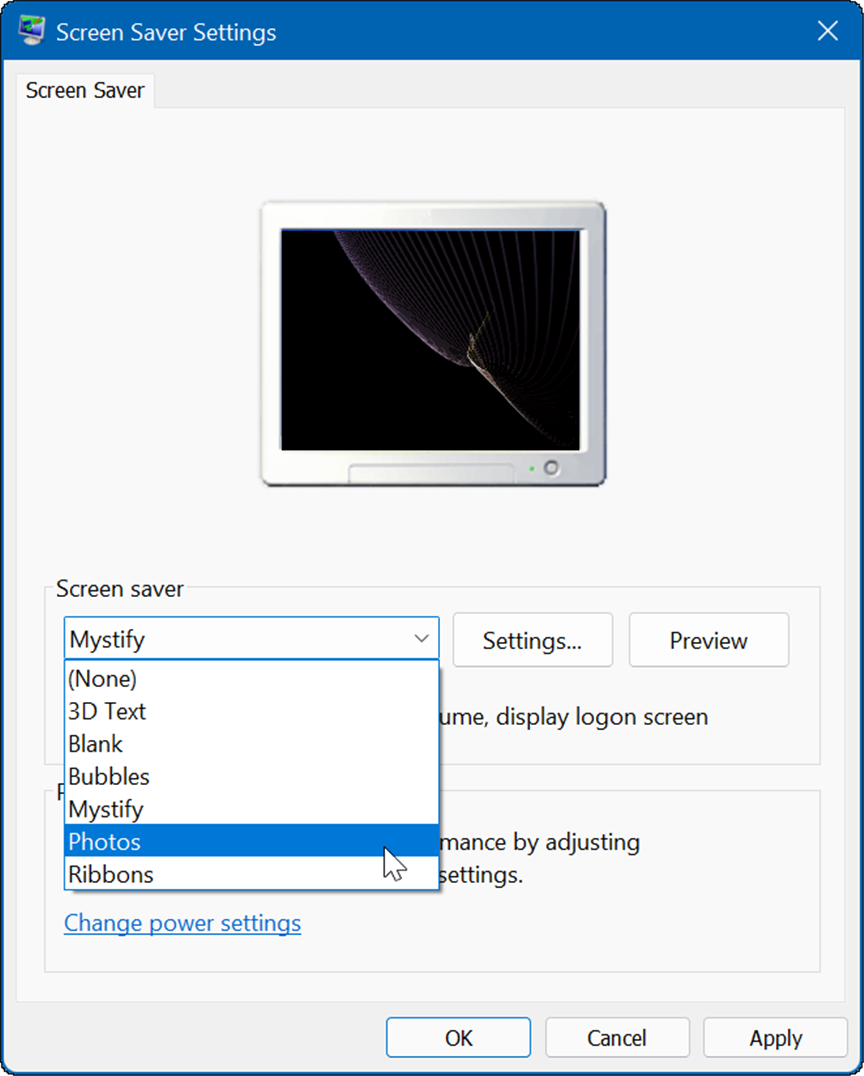 如何在 Windows 11 和 10 上将照片设置为屏幕保护程序